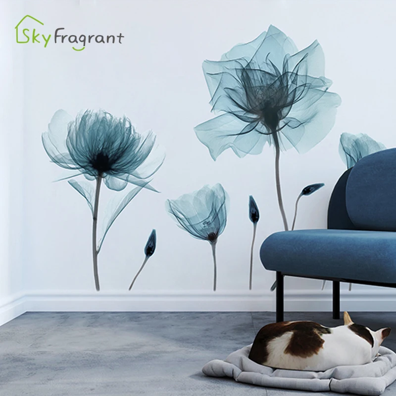 Monstera Thai Constellation - Nordic Lotus Wall Stickers For Living