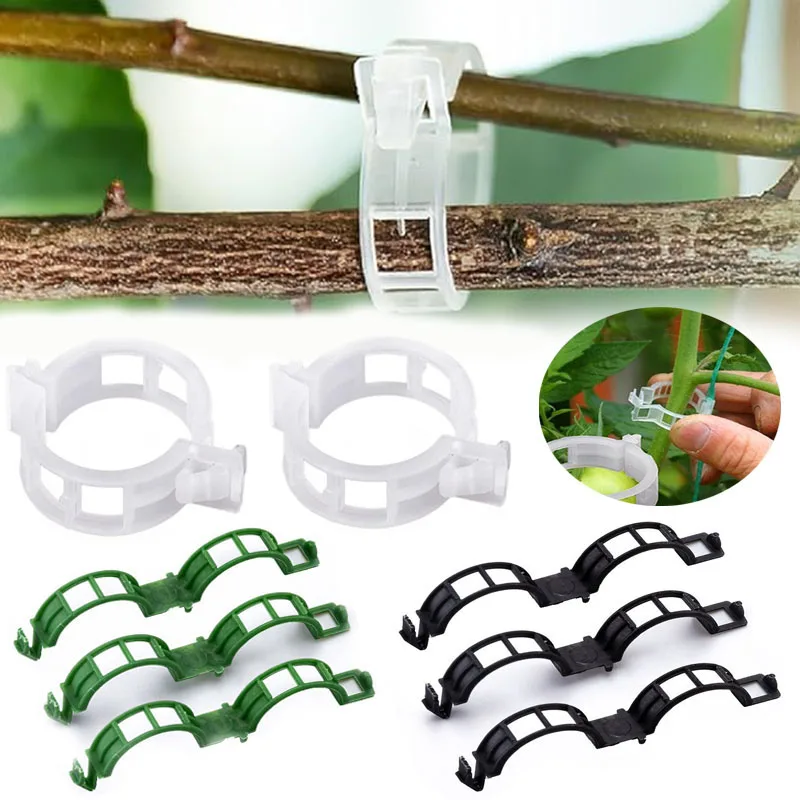 Plant Parent Tools - 100PCS Plant Fixing Clips Reusable Plant