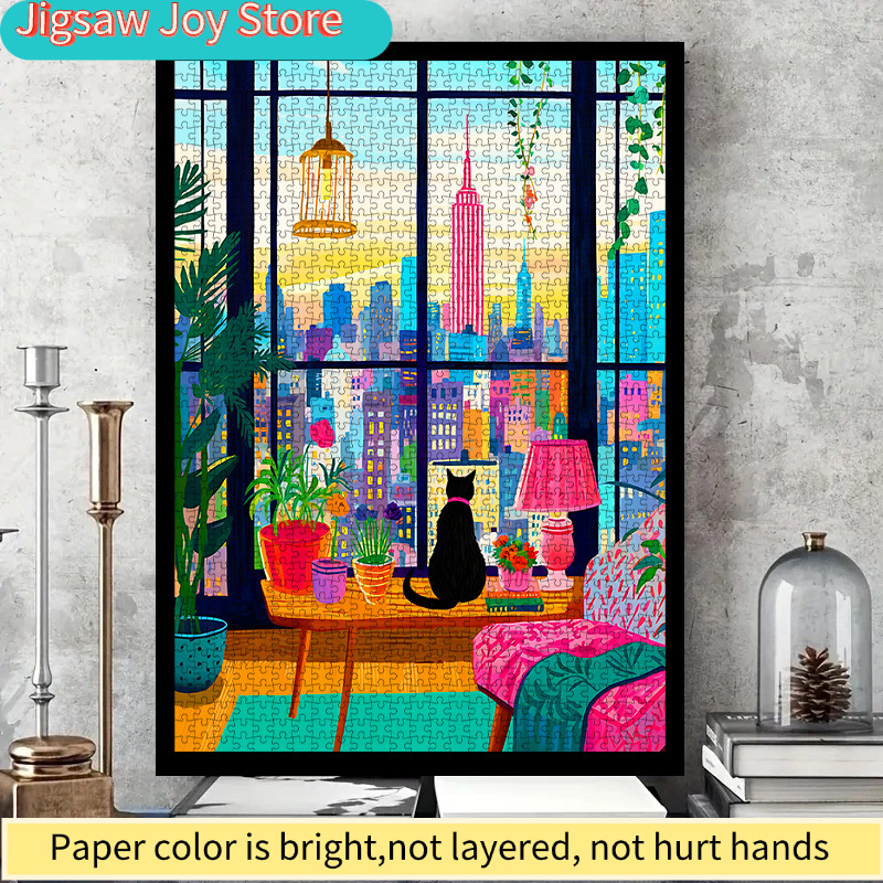 DIY Paper Puzzle, New York Cit - Parent Of Plant review and price