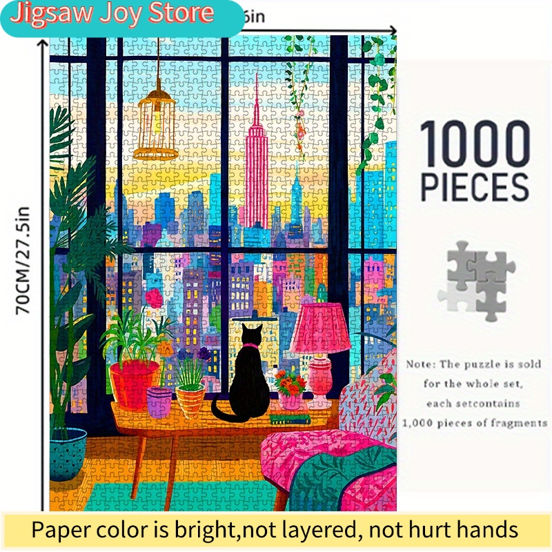 DIY Paper Puzzle, New York Cit - Parent Of Plant review and price