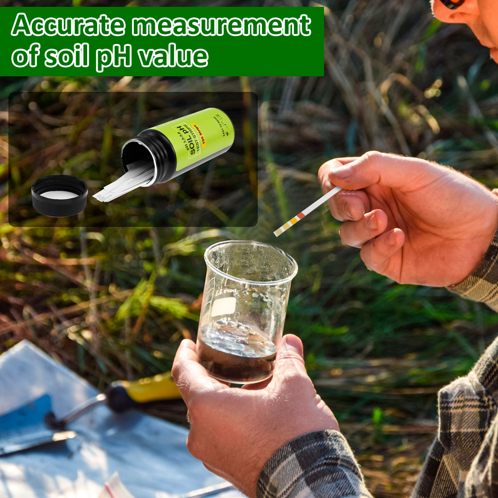 100 Pack Soil pH Test Strips G - Plant Parent Tools review and price