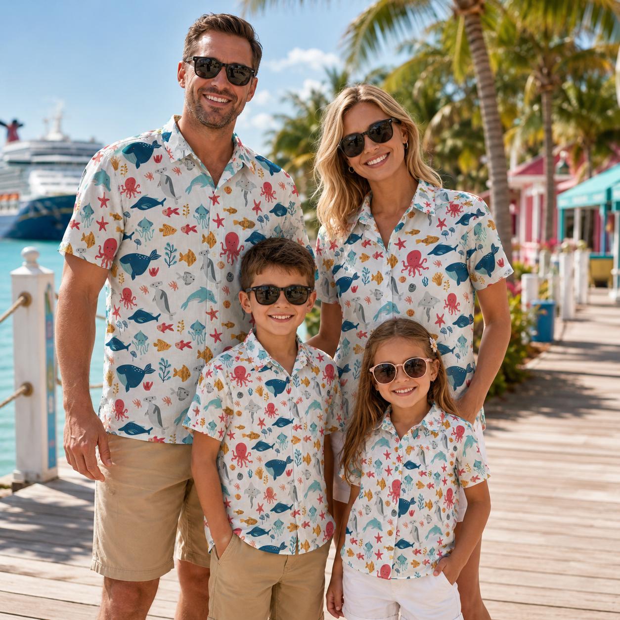 Hawaiian Children's Shirt Plan - Parent Of Plant review and price