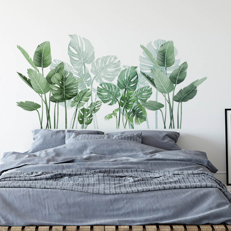 Green Leaves Decorative Vinyl  - Monstera Thai Constellation review and price
