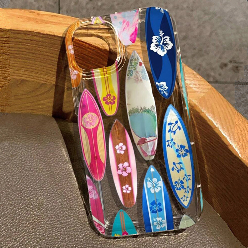 Flower Surfboard Print Clear C - Plants X review and price