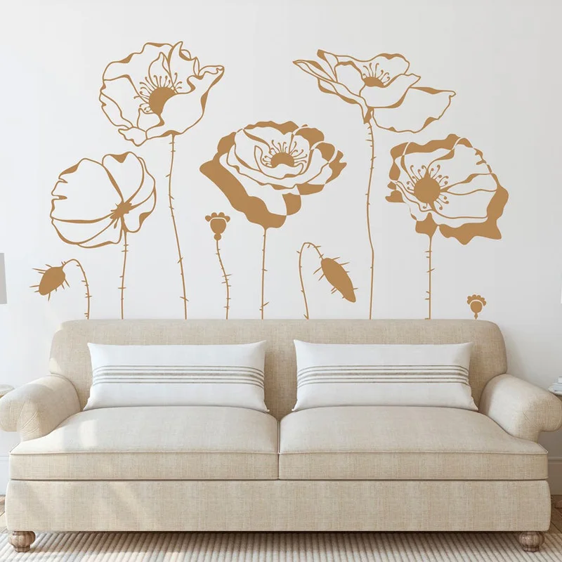 Poppys Flower Wall Decals Plan - Monstera Thai Constellation review and price